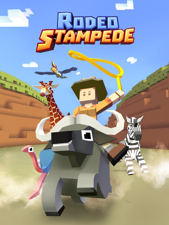 Игра Rodeo Stampede: Sky Zoo Safari