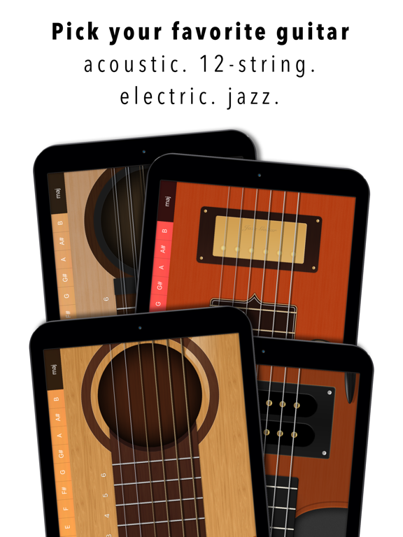 Guitar Chords & Tabs - App voor iPhone, iPad en iPod touch - AppWereld