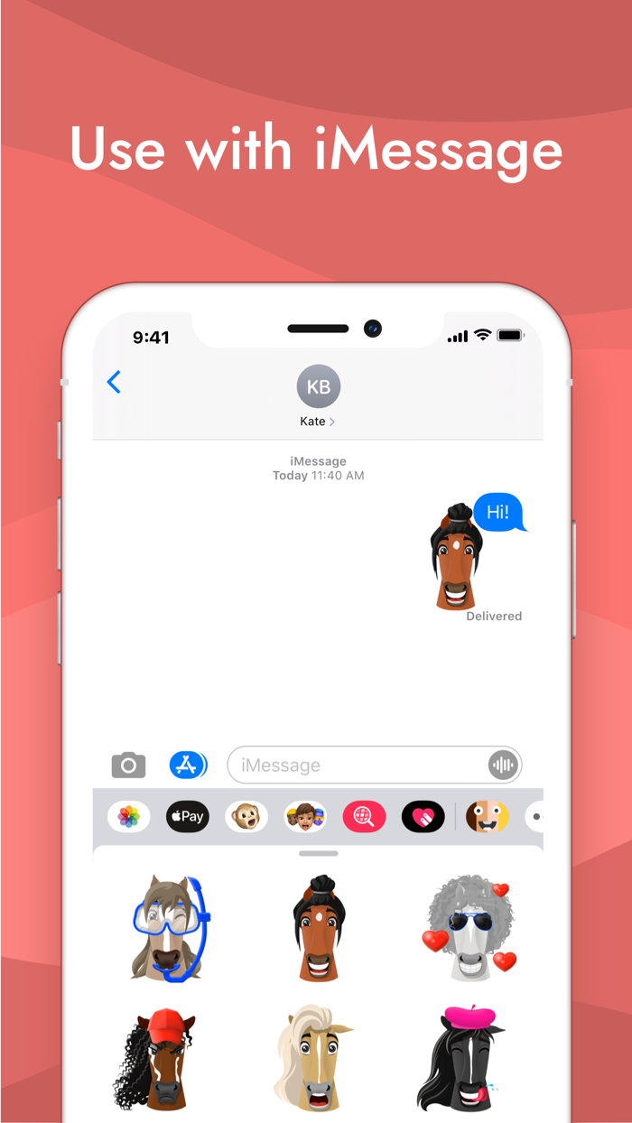 MojiCreator - Horse Emoji