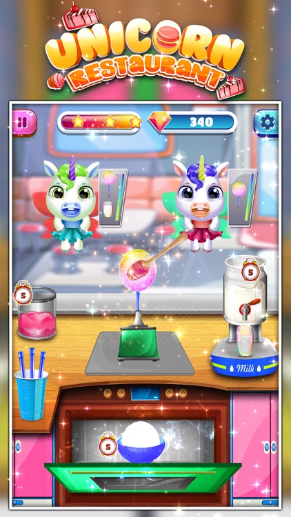 Unicorn Cooking Mania Games