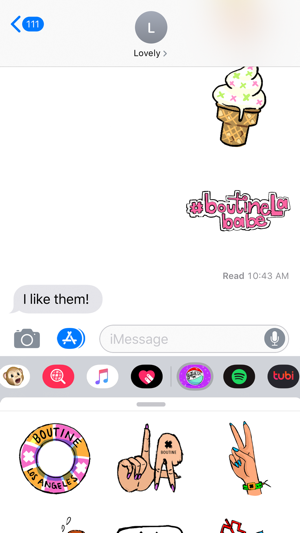 BOUTINELA STICKER PACK(圖1)-速報App