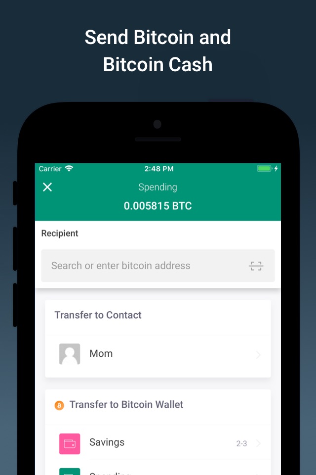 Copay Bitcoin Wallet screenshot 3