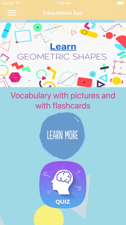 Learn English Geometric Shapes