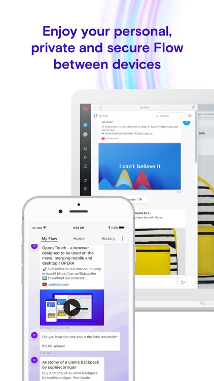Opera Touch web browser screenshot-5