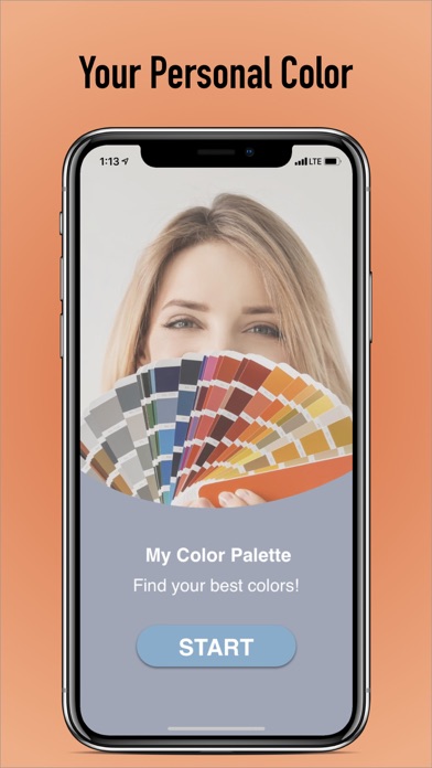 How to cancel & delete My Color Palette from iphone & ipad 1