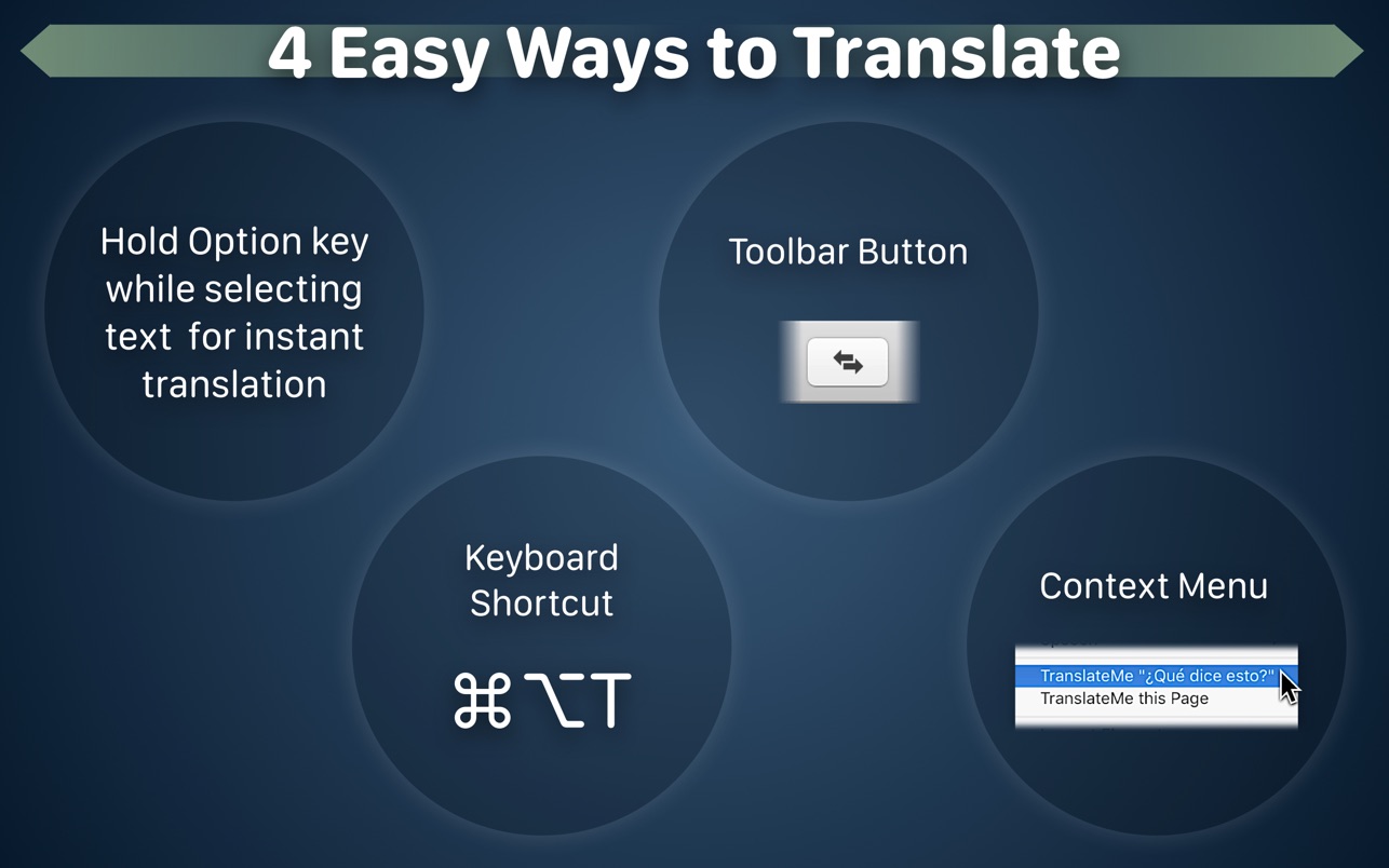 TranslateMe 3.5.3 Mac 破解版 Safari浏览器语言翻译插件