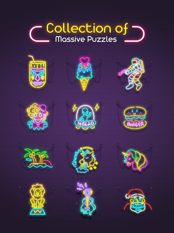 Neon It! - 3D Magic Puzzleのおすすめ画像2