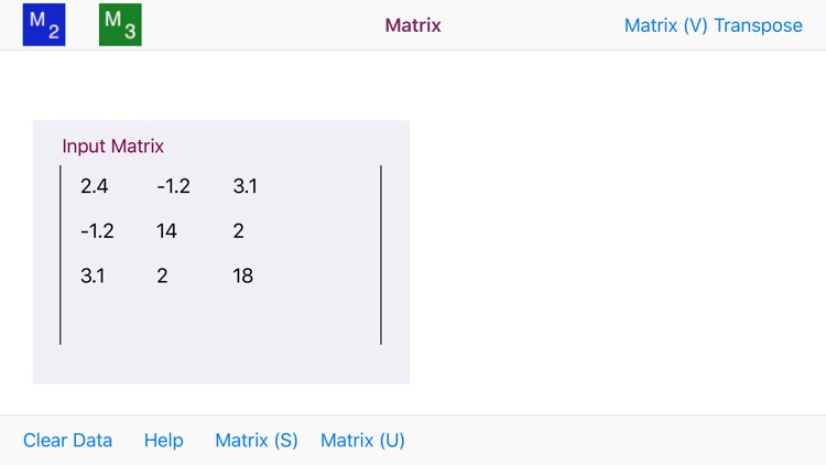 Singular Value Decomposition screenshot-0