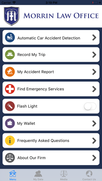 Morrin Law Injury Help App screenshot 2