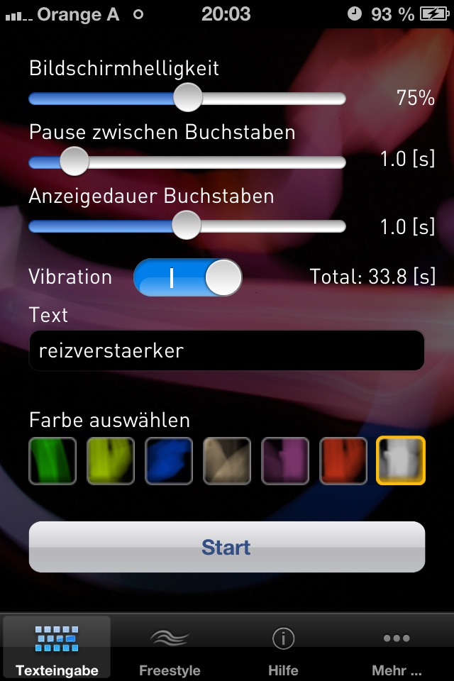 reizLICHTER screenshot 2