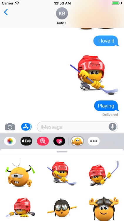 Kolobanga Sticker For iMessage screenshot-5