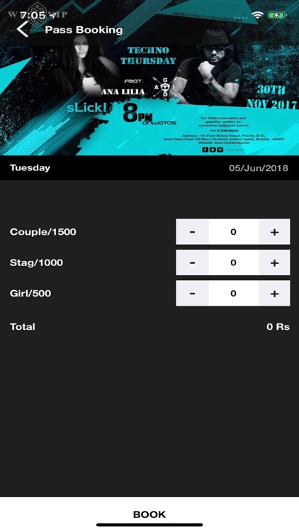 GuestList: clubs guestlist screenshot-3