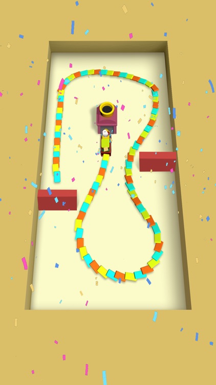 Domino Chain Train screenshot-3