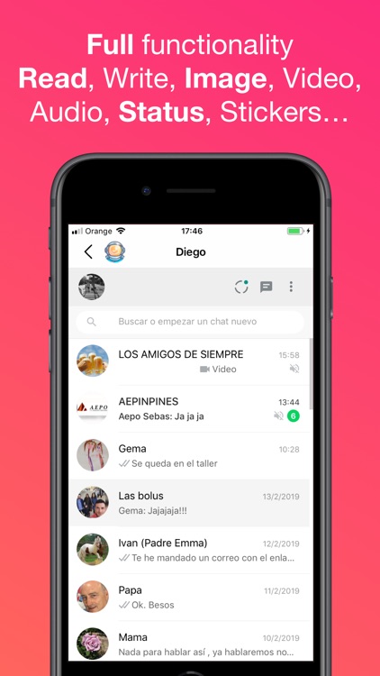WhatsAgain Dual Messenger Chat