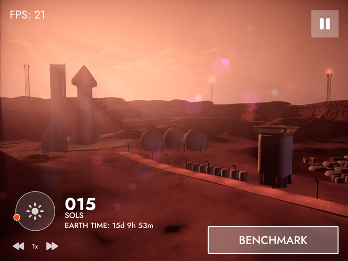 Mars 2121 - CPU Benchmark