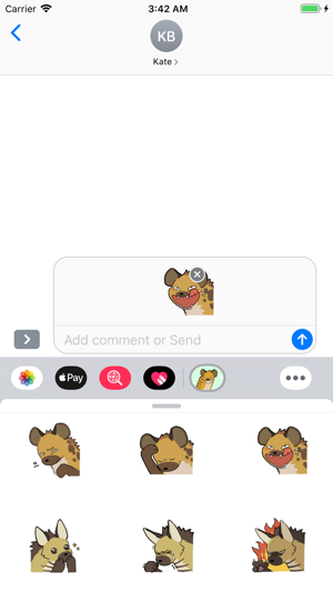 Hyena Stickers(圖2)-速報App