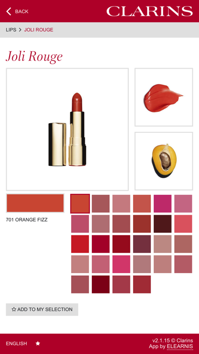 Clarins Product Library screenshot 4