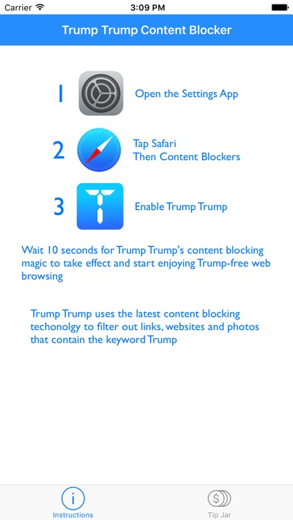 Trump Trump - Block Trump content screenshot-4