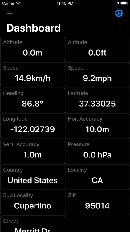 Pacific GPS Location Dashboard screenshot-2