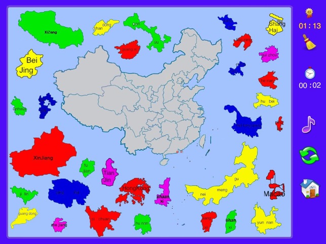 China Puzzle Map(圖1)-速報App