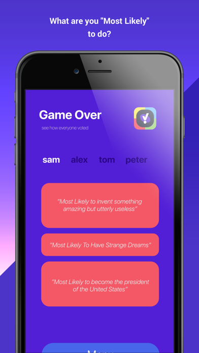 How to cancel & delete Most Likely! The Party Game from iphone & ipad 4