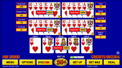 Video Poker - Classic Games screenshot 4