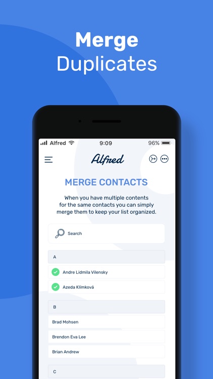 Alfred · Contact Cleaner screenshot-3