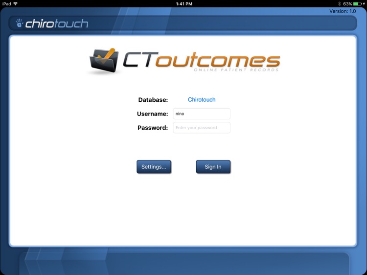 CT Outcomes Mobile 7.2 screenshot-0