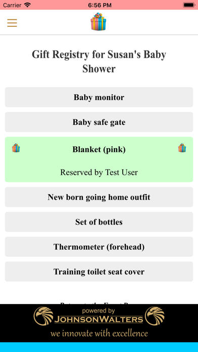 Baby Shower Registry screenshot 3