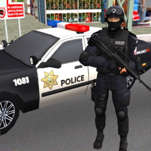 警车驾驶模拟器logo