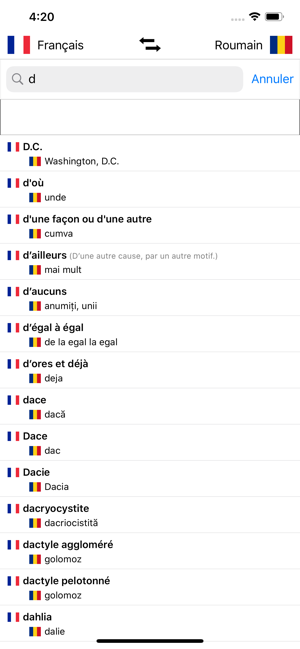 Dictionnaire Roumain-Français(圖5)-速報App