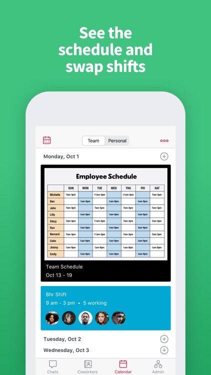 Crew Messaging and Scheduling
