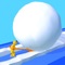 Roll a huge snowball to clear your way through satisfying levels