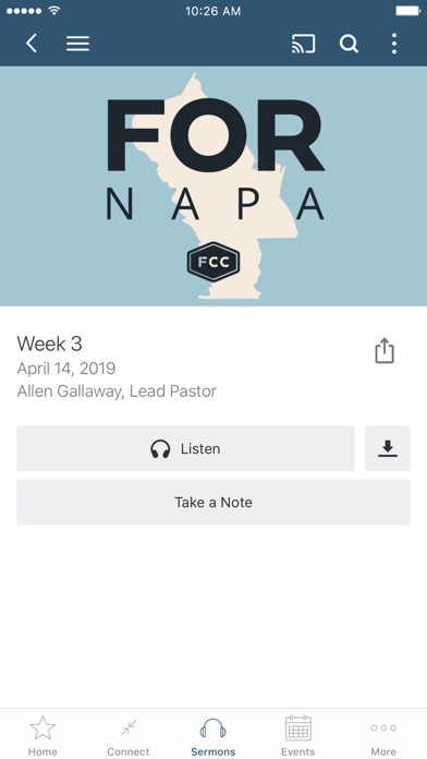 How to cancel & delete First Christian Church of Napa from iphone & ipad 3