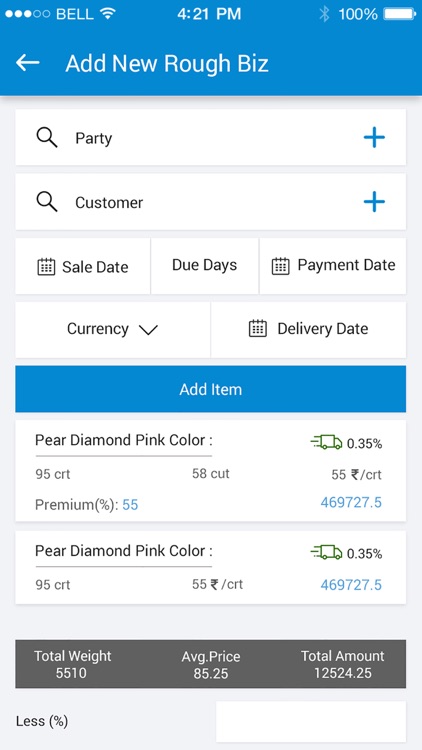 BizDesk - Diamond Broker screenshot-3