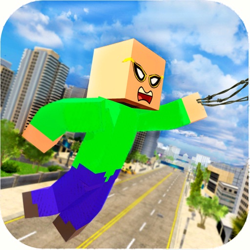 Rope Hero Save the City iOS App