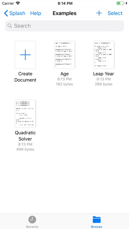 Splash - Programming Language