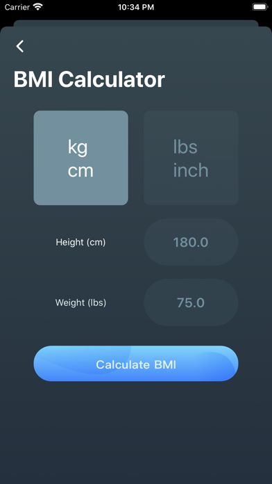BMI Diary-bmi calculator‰