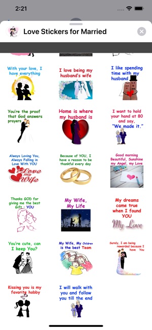 Love Stickers for Married(圖2)-速報App