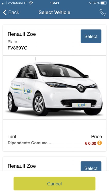 e-vai car sharing