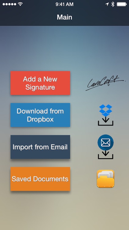 Sign-Here: Sign PDFs on your iOS device screenshot-0