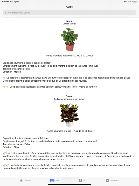 Plantes et Lumière Plantes et Lumière
