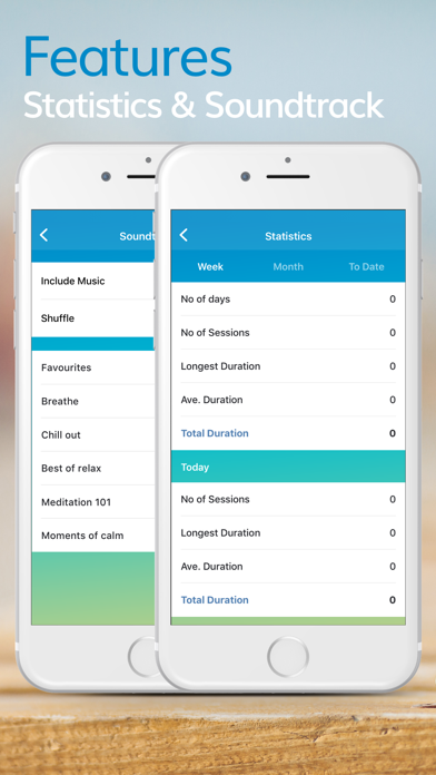 Serenity: Meditation Timer for Mindfulness, Pilates, Zazen, Reiki and more Screenshot 5