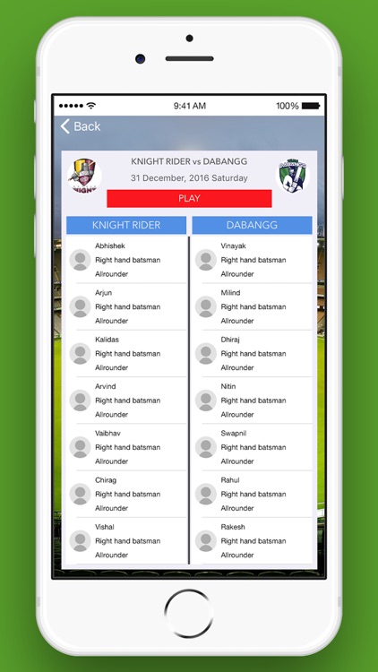 Cricket Score App screenshot-0