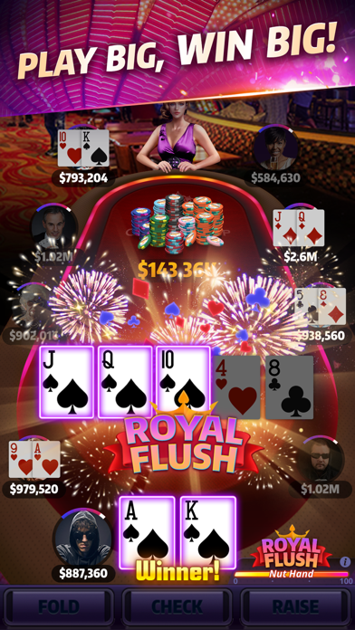 Mega Hit Poker: Texas Holdem screenshot 2