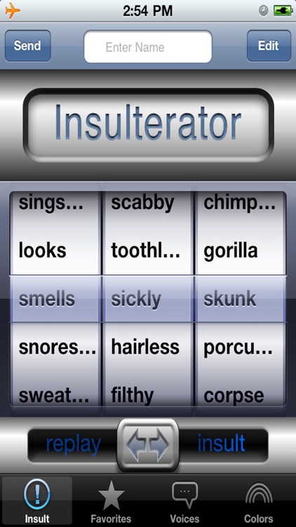 Insulterator