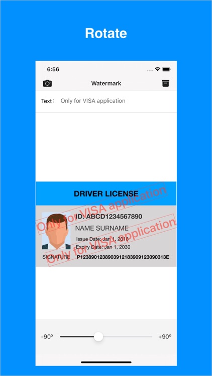 Watermark-Protect ID photos screenshot-5