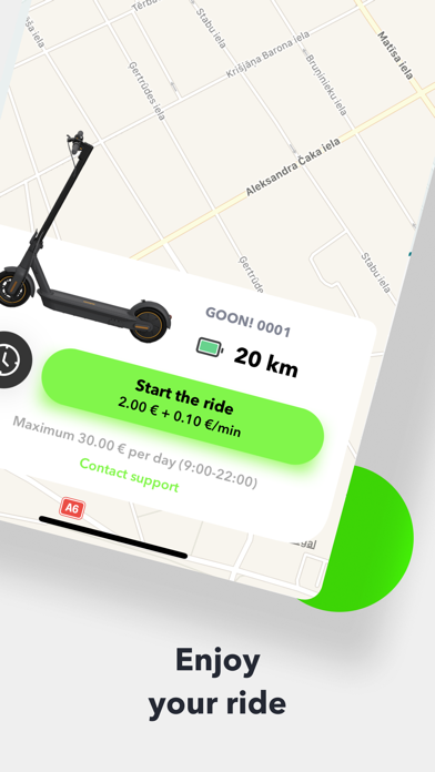 GOON!: e-scooter sharing screenshot 4
