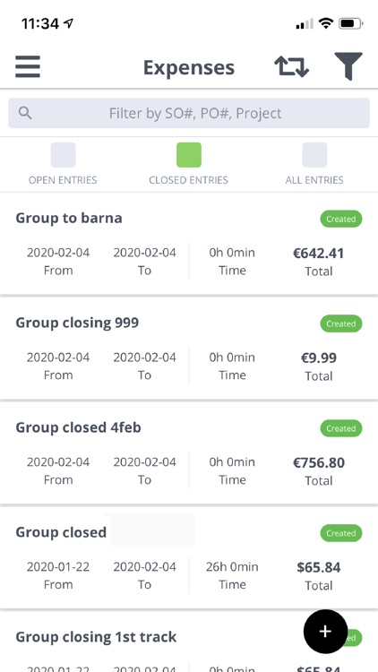 Expenses App