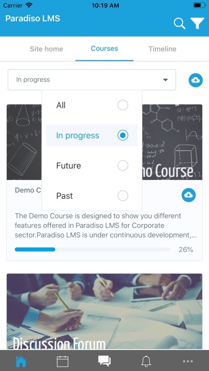 Paradiso LMS 9 Mobile App screenshot-4